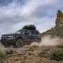 Ford Bronco Sport off-road in the desert.